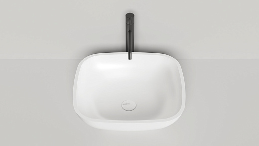 1102108G Раковина накладная Salini GLORIA 08 (S-Sense, глянцевый) 50x45 см